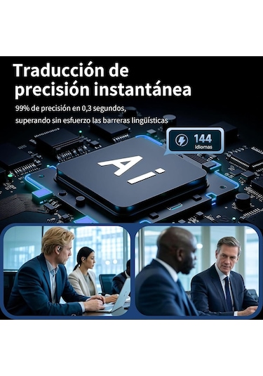 Geeksen Ows Açık Kulaklı Bluetooth Kulaklık - Aı Gerçek Zamanlı 144 Dil Çevirici, Müzik/arama, Bluetooth 5.4, İos/android Uyumlu