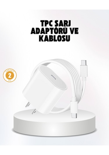iPhone iPad Uyumlu 20w Güvenli Usb-c Hızlı Şarj Adaptörü