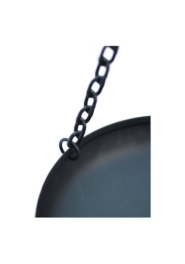 Askılı Şömine 50 Cm Siyah