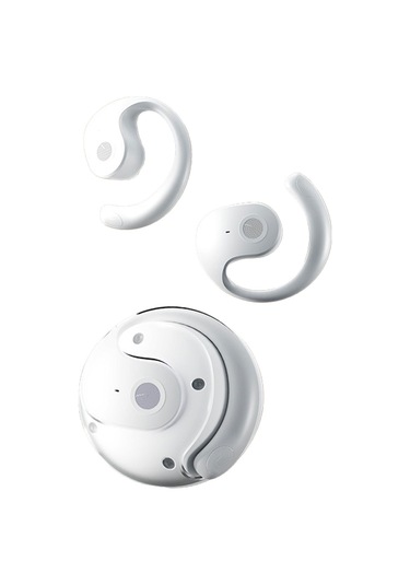 Skycity Açık Kulaklı Tws Bluetooth 5.4 Kulaklıklar - Kulağa Takmayan Askılı Tasarım, 20 Saat Uzun Pil Ömrü, Beyaz