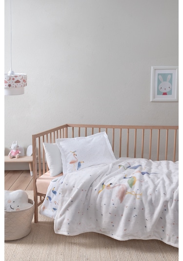 Yataş Mini Nuala Wellsof Bebek Battaniyesi - Nil Yeşili Su Yeşili