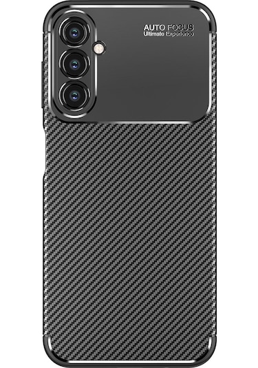 Samsung Galaxy Uyumlu M34 5g Kılıf Zore Karbon Görünümlü Negro Silikon Kapak