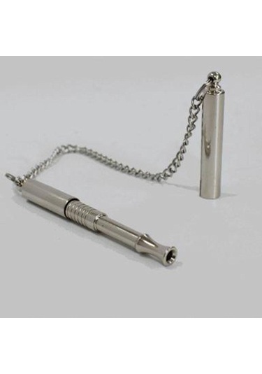 Suntek Köpek Eğitim Düdüğü Ultrasonik Paslanmaz L-8.7x0.7cm