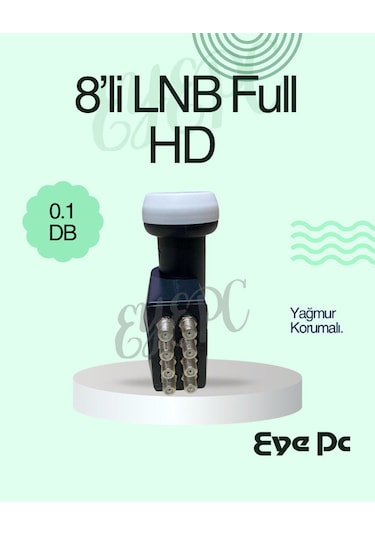 NCPLİNE 8'Li Sekizli Lnb 4K Ultra Hd Marka