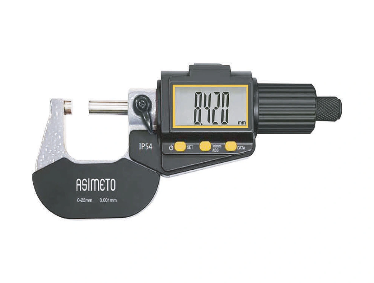 0-25mmx0.001 Ip54 Dijital Dış Çap Mikrometre