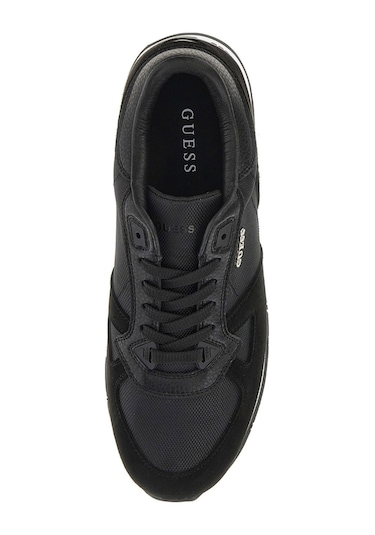 Erkek Tresa Panelli Sneaker - Siyah 4182878