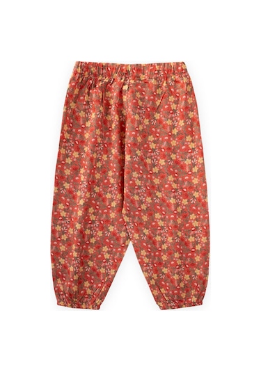 Cigit Desenli Bilek Boy Şalvar 3-9 Yaş Yavruağzı Yavruağzı