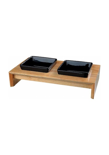 Trixie Kedi Ve Köpek Mama Su Kabı Seti 2x0.2 Lt 28x5x15 Cm