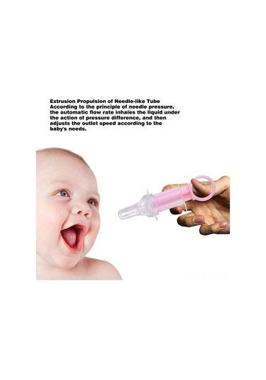 Springsun Bebek İlaç Şırıngası - Yumuşak Silikon Emzikli, 10ml Kapasiteli, Doğru Dozaj İçin Dereceli