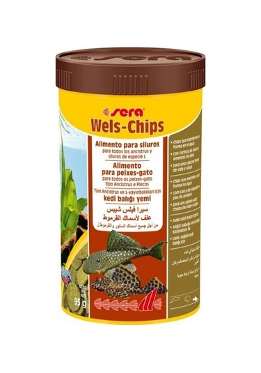 Sera Wels Chips Vatoz Balığı Yemi 250 ML