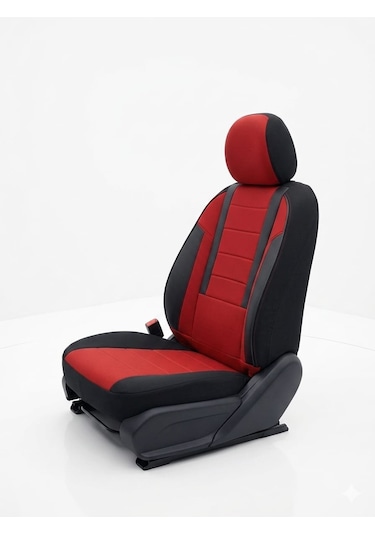 Veloce Kırmızı Serisi Renault 9 Koltuk Kılıfı Tam Set