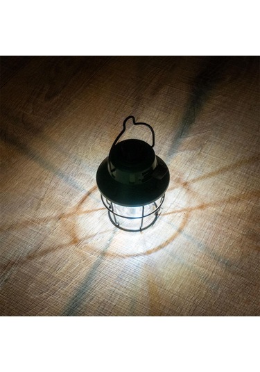 Rox 0215 Şarjlı Retro Outdoor Kamp Feneri 220 Lümen