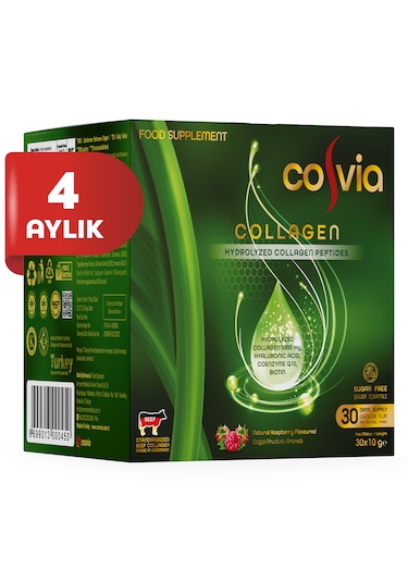 Cosvia Collagen Hidrolize Peptid 4 Pk. 120 Saşe 4 Aylık