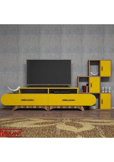 Variant Flora Duvar Raflı Tv Ünitesi (210589042)