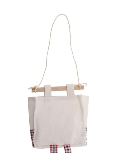 Suntek Magideal Karikatür Asılı Cep Saklama Kırmızı - Siyah Izgara Kırmızı - Siyah