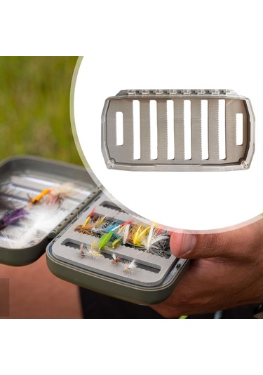 Suntek Fly Box Sinek Takımı Saklama Kutusu Balıkçı Gri-l