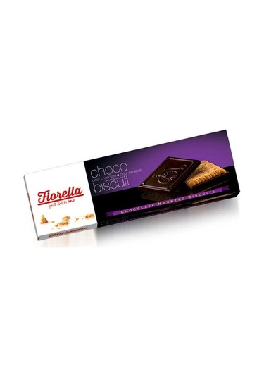 Fiorella Chocobiscuit Bitter Çikolatalı Bisküvi 102 Gr. 6 Adet (1 Kutu)