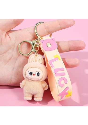 2025 Yeni Canavar Serisi Labubu Anahtarlık - Araba/sırt Çantası İçin Sevimli Position-1 6 Cm