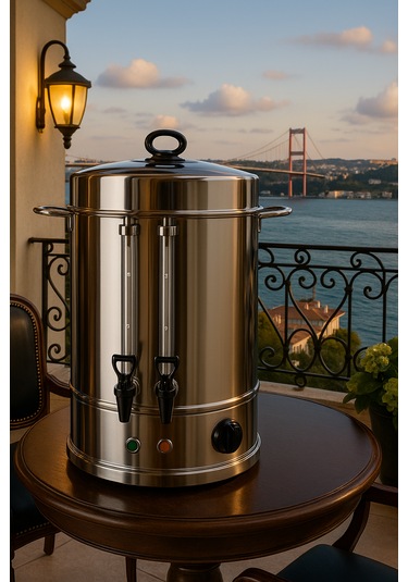 160 Bardaklı Elektrikli Çay Makinesi - 160 Bardaklı Çay Otomatı Ç