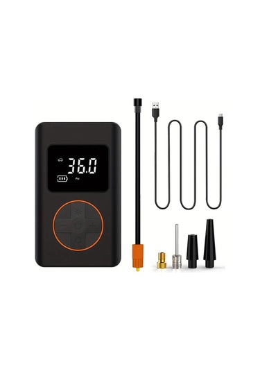 Pars Pr-1080 Taşınabilir Şarjlı Dijital Lastik Şişirme Pompası 150psi 12v 2.0ah 1 Adet