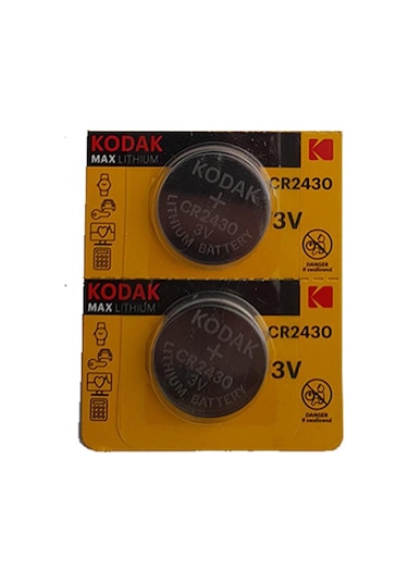 Kodak CR-2430 1 Paket 2 li Pil