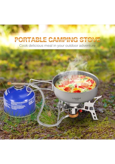 Lıxada Etiketli Petek Soba İle Kamp Gaz Sobası