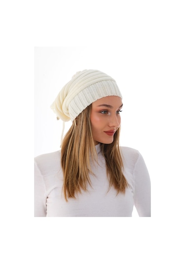Kadın Ipli Ekru Bere Ekru