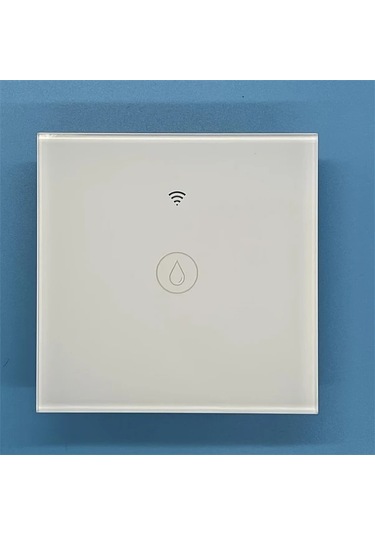 Xuweiwei Tuya Akıllı 40a Wifi Dokunmatik Anahtar Beyaz Su Isıtıcı Klima Ses Kontrolü Alexa Google Home 110 220v