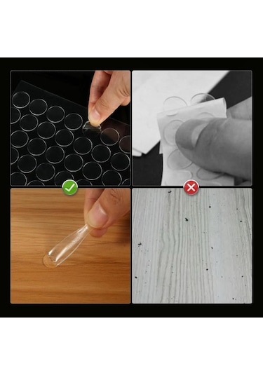 Çift Taraflı Yuvarlak Montaj Macunu