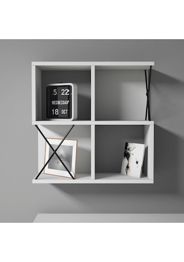 Variant Variant Extra Duvar Rafı - Beyaz