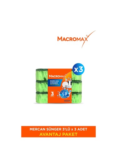 Mercan Sünger - 9'lu Avantaj Paket