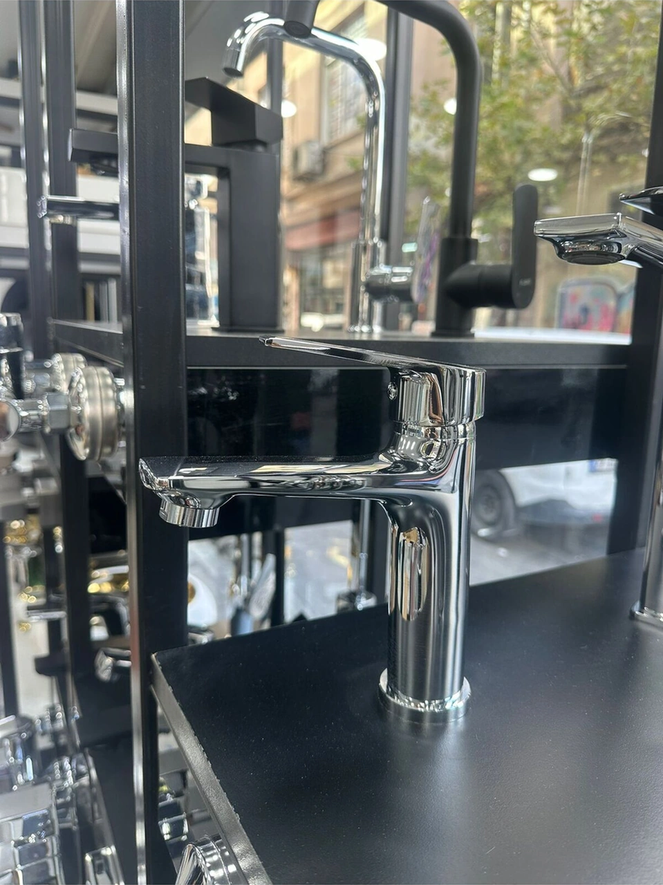 Boheme Fleko Alfa Yüksek Lavabo Bataryası Krom