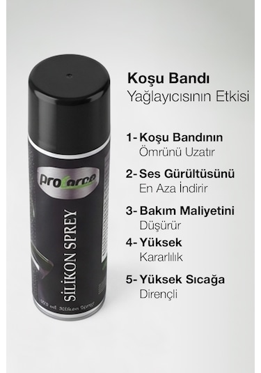 Proforce 500 ML Silikon Koşu Bandı Yağı (Silikon Sprey)
