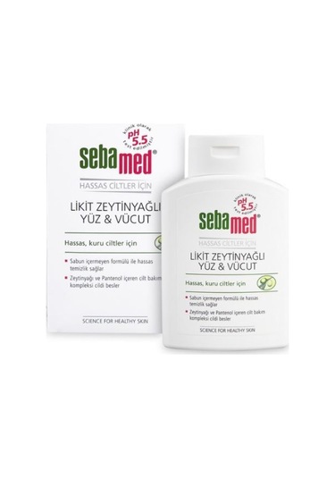 Sebamed Zeytinyağlı Likit Yüz & Vücut Temizleyici 200 ML