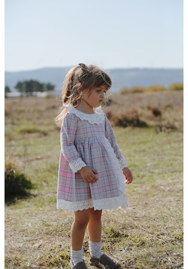 Kız Bebek Kız Çocuk Doğum Günü Parti Düğün Elbise Astarlı Çocuk Giyim Bebek Giyim 001