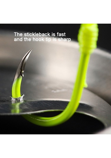 Çift Kancalar Iseama Patlayıcı Kanca Bighead Sazan Besleyici El Çubuğu Ve Atma Çubuğu, Boyut: 11, Boyut:11