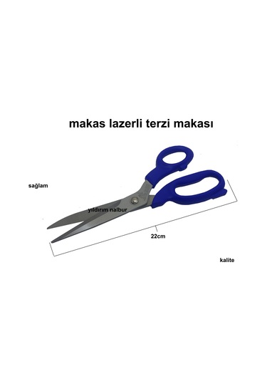 Makas Lazerli Terzi Makası Sağlam