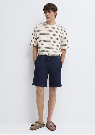 Mavi - Samos Casual Rinse Jean Şort 0410093-a3262 Lacivert