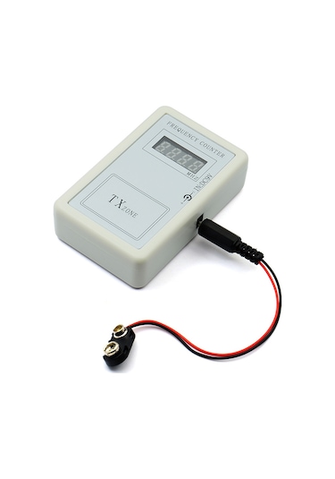 Mufunye 250mhz-450mhz Frekans Okuyucu Elde Taşınabilir Dijital Kablosuz Frekans Sayacı Çok Fonksiyonlu Uyumluluk Uzaktan Kumanda Frekans Test Cihazı