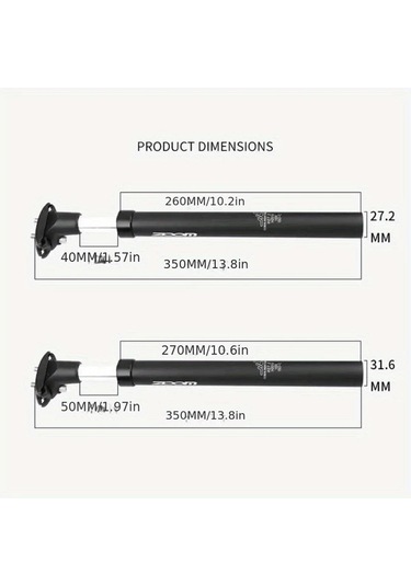 Motion003 1 Adet Zoom Alüminyum Bisiklet Koltuk Çubuğu 27.2mm Siyah Ayarlanabilir Dağ Bisikleti Süspansiyon Döpçük Mtb Yol Bisikleti İçin Altın Motion003 1 Adet Zoom Alüminyum Bisiklet Koltuk Çubuğu 27.2mm Siyah Ayarlanabilir Dağ Bisikleti Süspansiyon Döpçük Mtb Yol Bisikleti İçin Altın