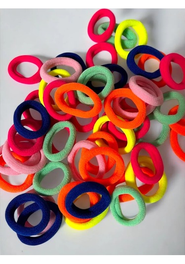 Sunduchok Home Saç Lastiği 100 Adet Çocuklar İçin 349595936 Pembe