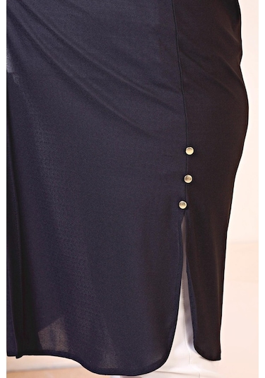 Uzun Buyuk Beden Yelek Kadin Hermevsim 001