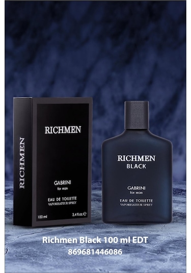Gabrini Richmen Black Erkek Parfüm EDT 100 ML