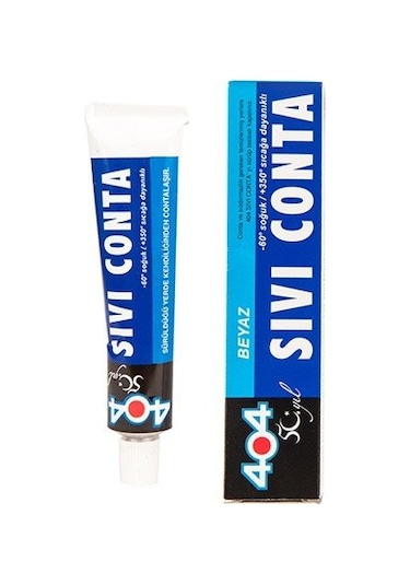 404 Sıvı Conta Beyaz 45Gr