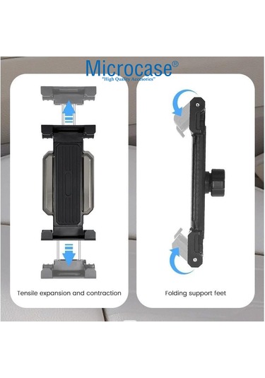 Microcase Zr716 Araç İçi Vantuzlu 360 Derece Dönen Telefon Ve Tablet Tutucu - Al5071 -