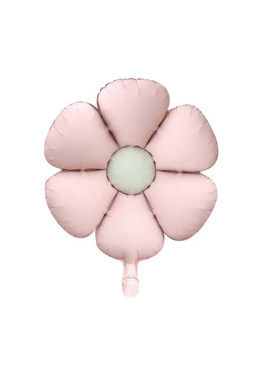 Retro Papatya Pastel Folyo Balon Pembe 60 Cm Pembe