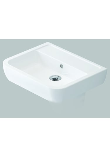 Idevit Halley Lavabo Dikdörgen Tezgah Üstü Çanak Mini 45CM Hariç