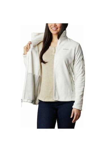 Columbia Fast Trek II Kadın Beyaz Polar EL6081-125 Beyaz