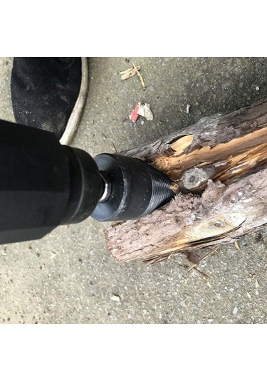 Yakacak Odun Matkap Bit Yüksek Hızlı Profesyonel Ev Altıgen Yumruk Alet Vidası Bölme Kesme Ahşap Ayırıcı Koni Sürücüsü Hızlı 32mm