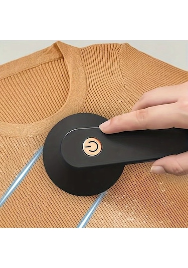 Tongdashop Yeşil Şarj Edilebilir Kumaş Tıraş Makinesi - Kablosuz Kazak Ve Ceketler İçin Taşınabilir Püskül Temizleyici Yeşil